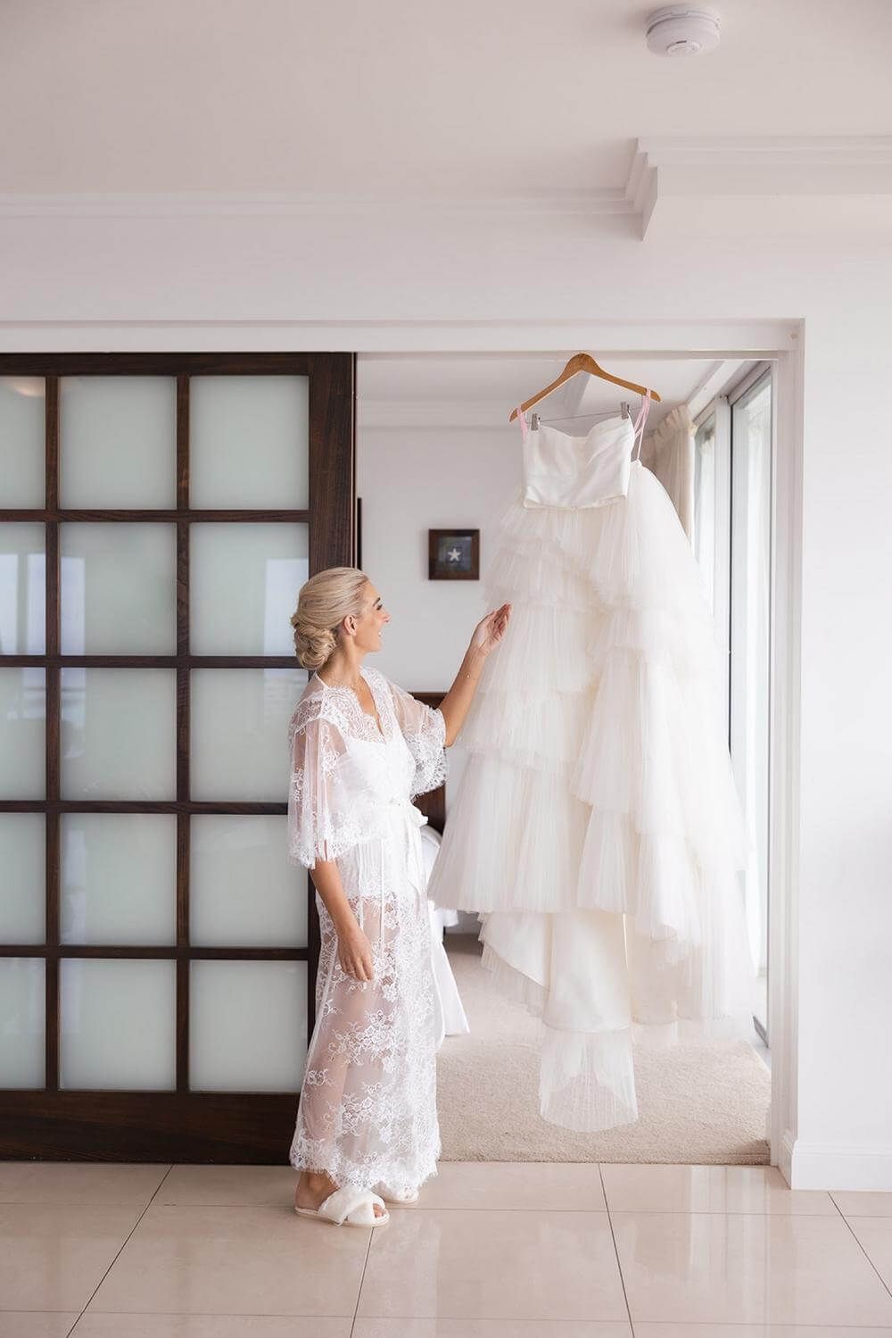 Real wedding hair and makeup at Ancora, Tweed Coast