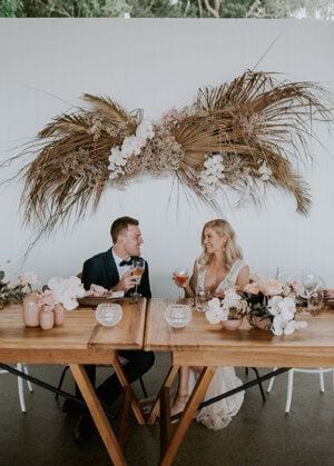 Real wedding hair and makeup at Ardeena, Tweed Coast