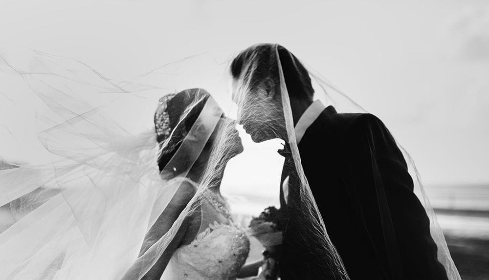 Real wedding hair and makeup at Bilinga Beach, Gold Coast