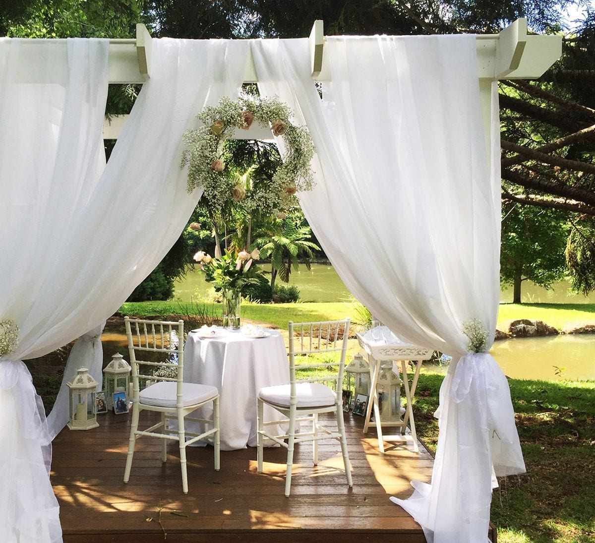 Real wedding hair and makeup at Cedar Creek Estate Vineyard & Winery, Gold Coast