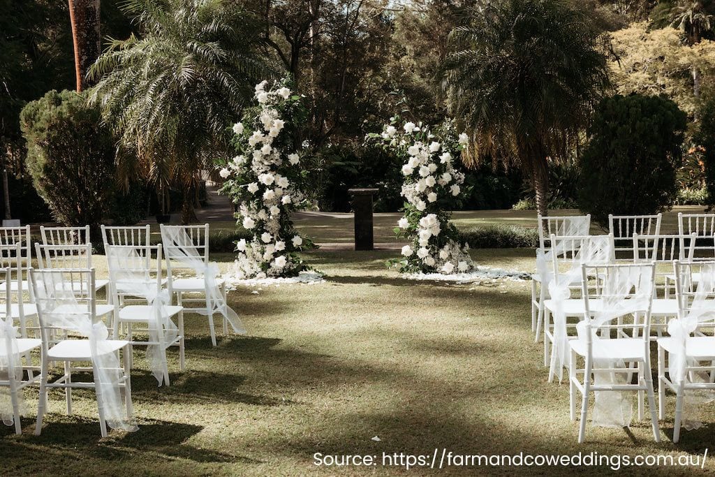 Real wedding hair and makeup at Coolibah Downs Private Estate, Gold Coast