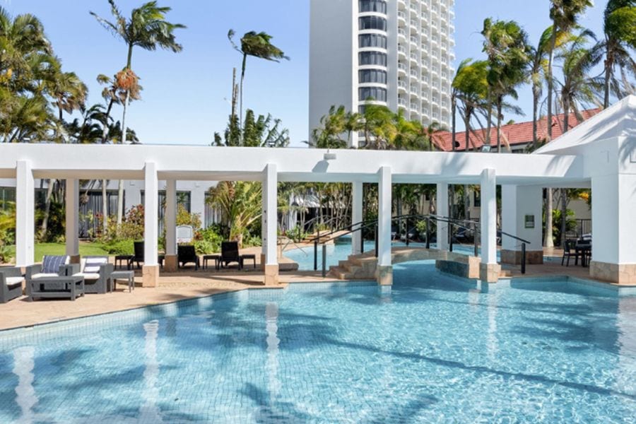 Wedding hair and makeup at Crowne Plaza Surfers Paradise, Gold Coast