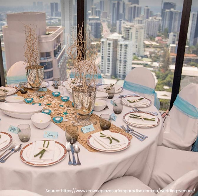 Real wedding hair and makeup at Crowne Plaza Surfers Paradise, Gold Coast