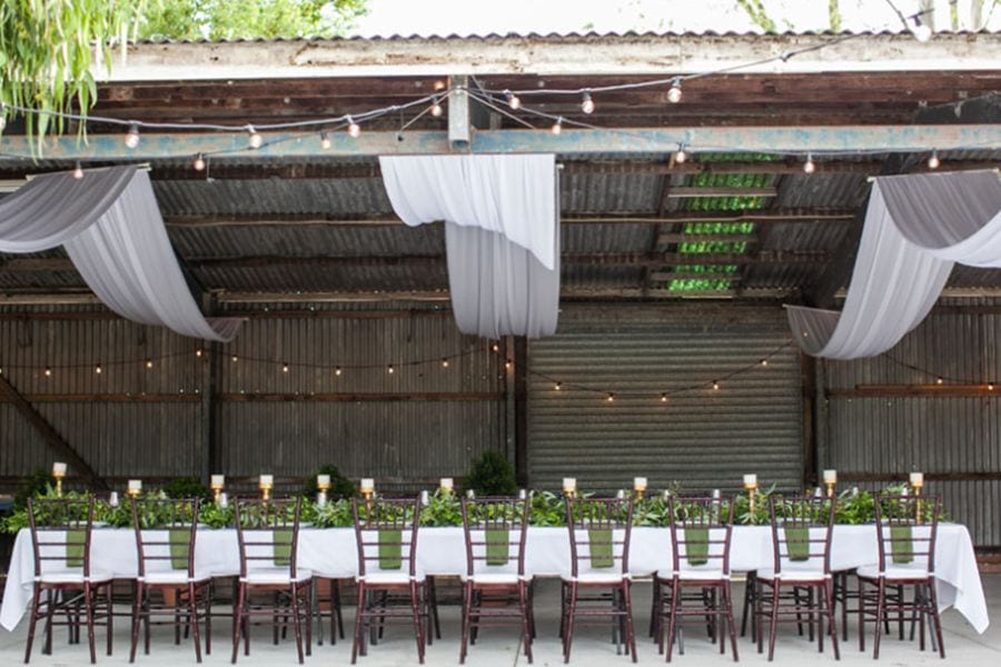 Wedding hair and makeup at Glenrock Farm, Gold Coast