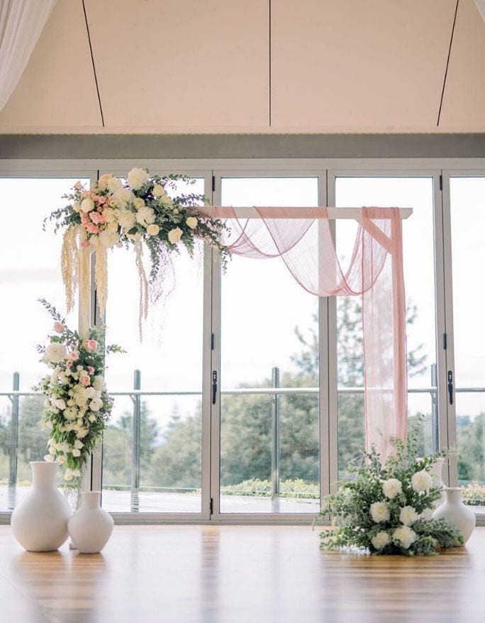 Real wedding hair and makeup at Hampton Estate Wines, Gold Coast