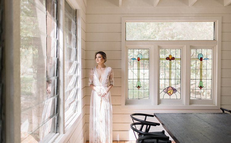 Real wedding hair and makeup at Kwila Lodge, Gold Coast