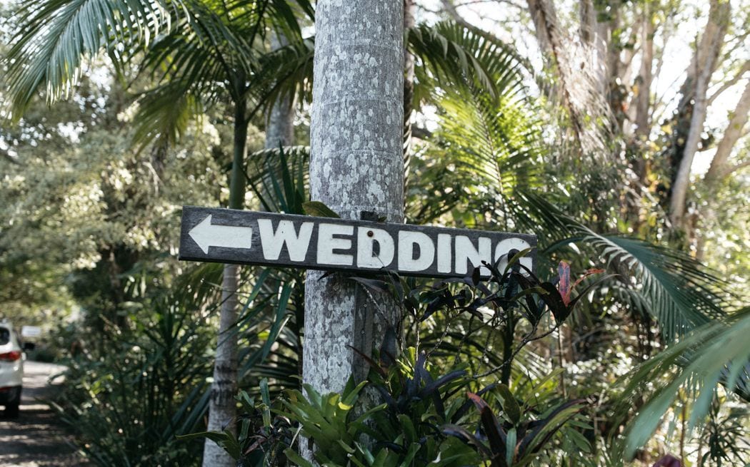 Real wedding hair and makeup at SOL Gardens, Gold Coast