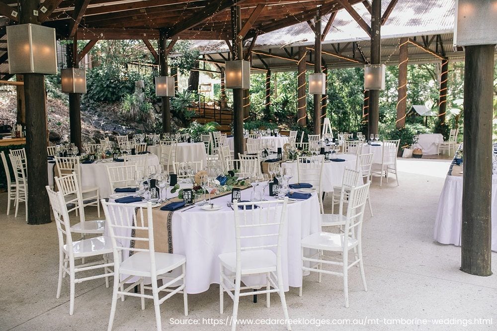 Real wedding hair and makeup at Tamborine Mountain Glades, Gold Coast