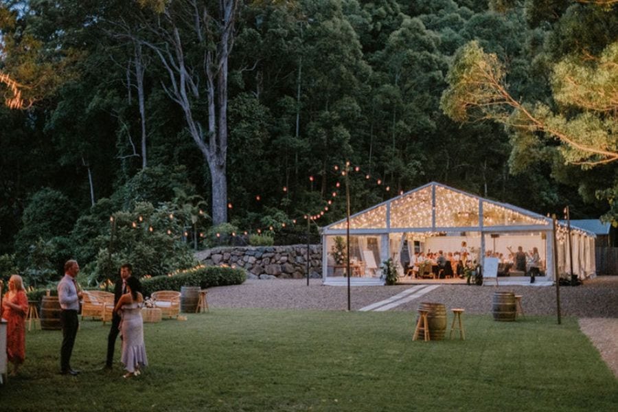 Wedding hair and makeup at The Bower Estate, Gold Coast