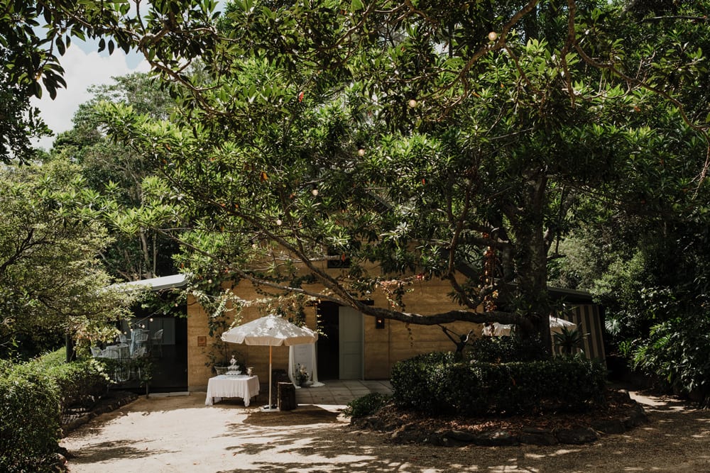 Wedding hair and makeup at The EarthHouse, Byron Bay