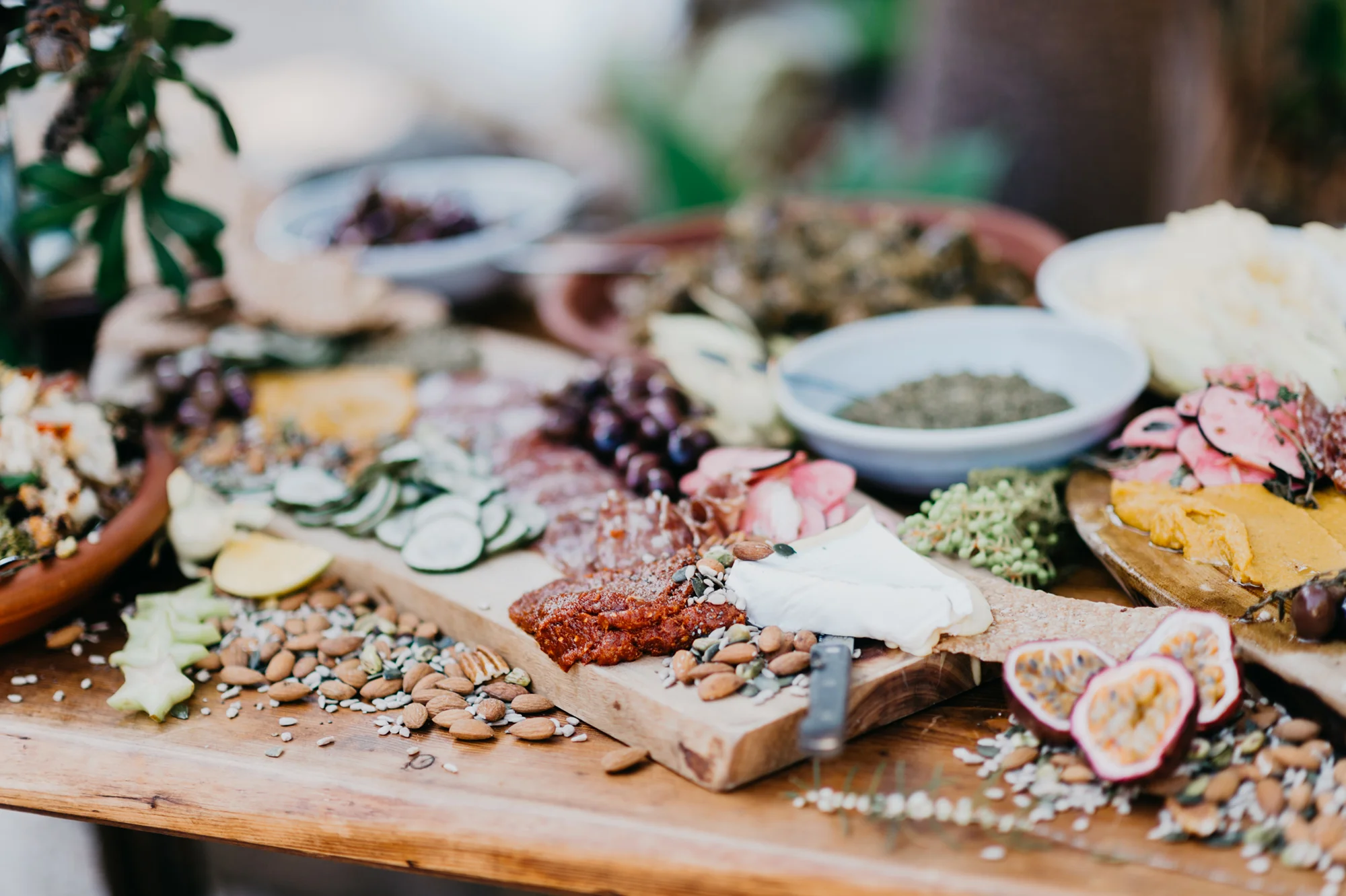 Real wedding hair and makeup at The Farm Byron Bay, Byron Bay
