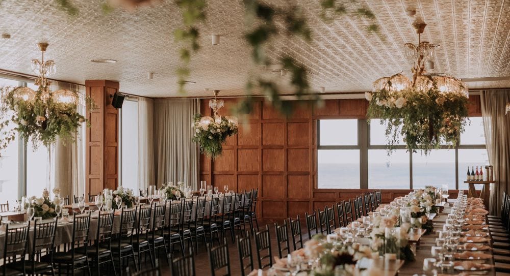 Real wedding hair and makeup at The Island Gold Coast, Gold Coast
