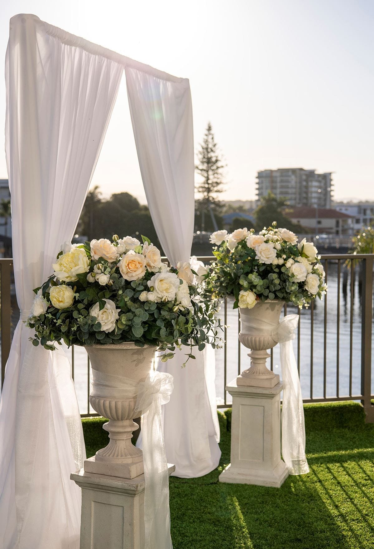 Real wedding hair and makeup at Vibe Hotel Gold Coast, Gold Coast