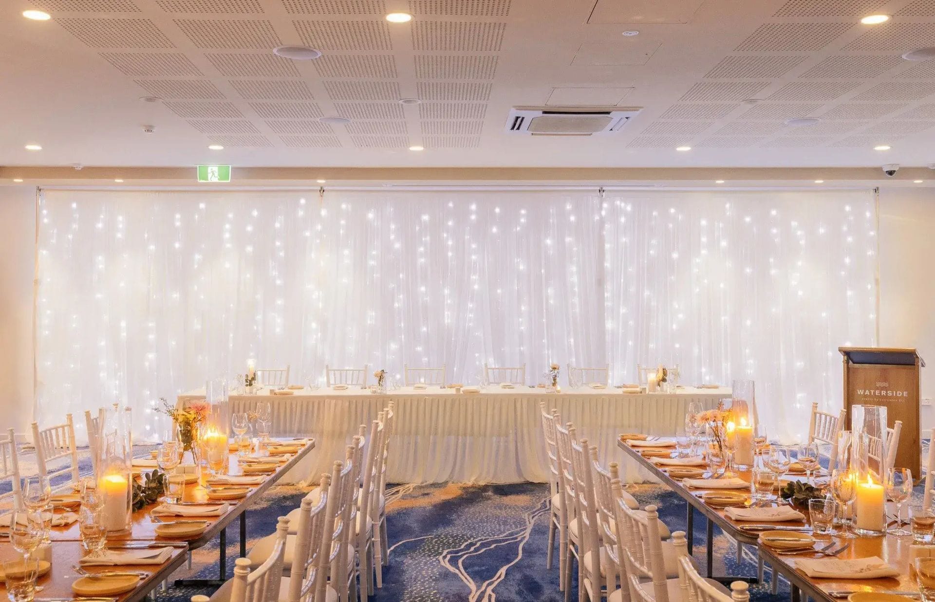 Real wedding hair and makeup at Waterside Events, Gold Coast