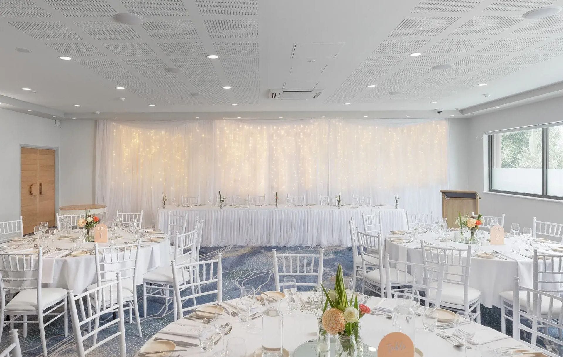 Real wedding hair and makeup at Waterside Events, Gold Coast